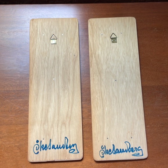 Scandinavian Made Wood Etched wall Hangings - Picture 4 of 9